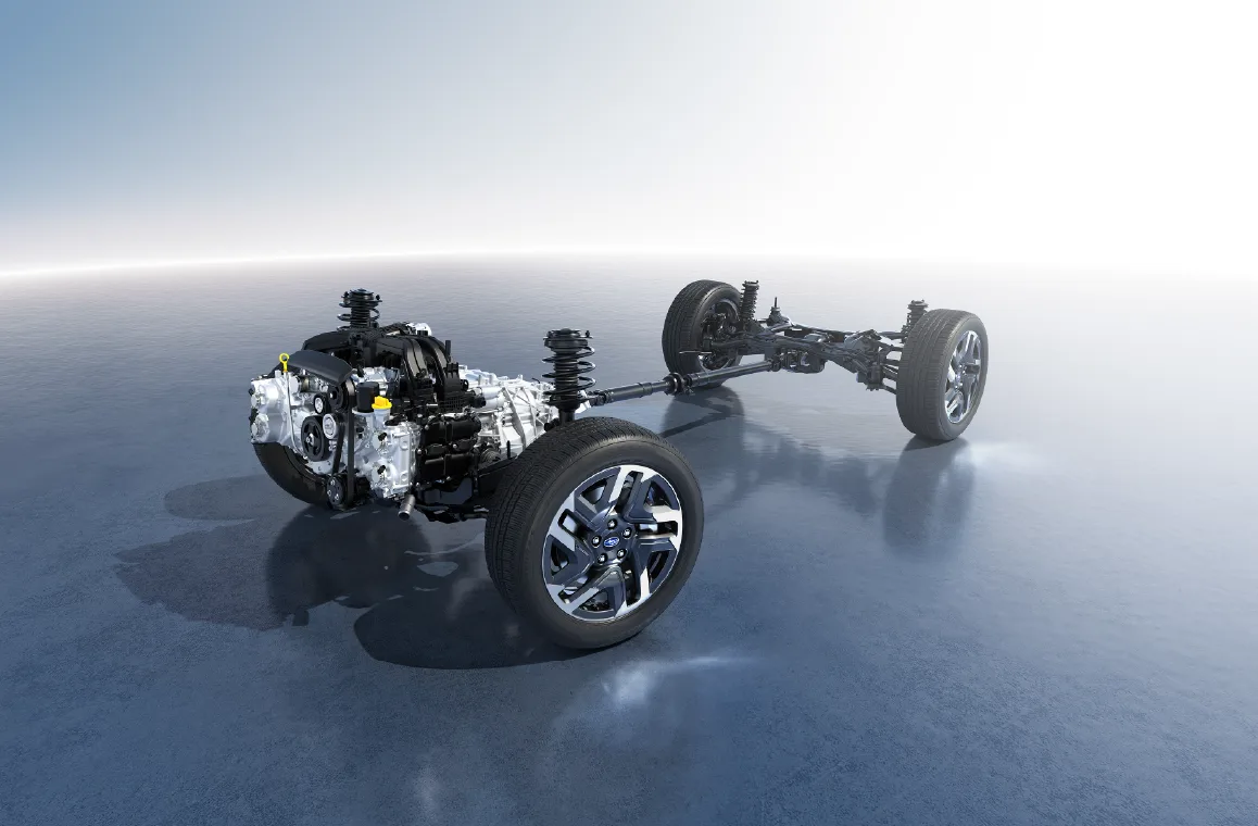 Symmetrical All Wheel Drive​