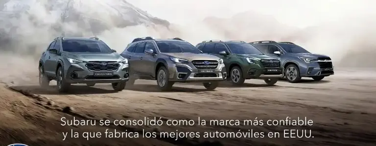 Subaru lidera el mercado como marca más fiable