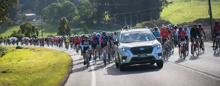 Subaru reafirma su compromiso con el deporte y la vida al aire libre como sponsor oficial del Giro del Lago 2025