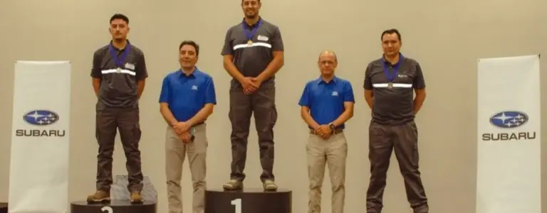 Subaru Chile organizó exitosa olimpiada de técnicos de servicio