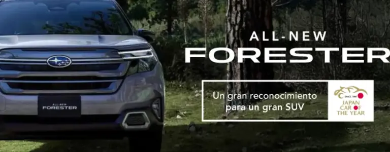 Subaru All New Forester gana el premio “Japan Car of the Year 2025-2026”