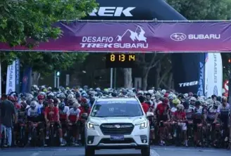 Desafío Trek Subaru- Más de dos mil corredores en Farellones